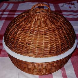 Paniere porta pane MULINO BIANCO ceramica cesto