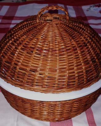 Paniere porta pane MULINO BIANCO ceramica cesto