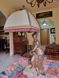 Lampada da tavolo in ormolu, primo '900