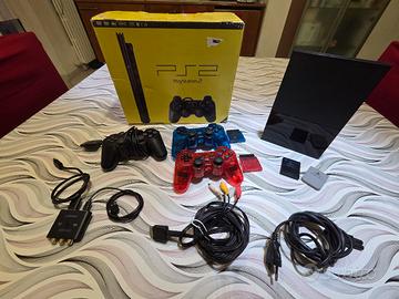 Playstation 2 slim con accessori e lotto giochi