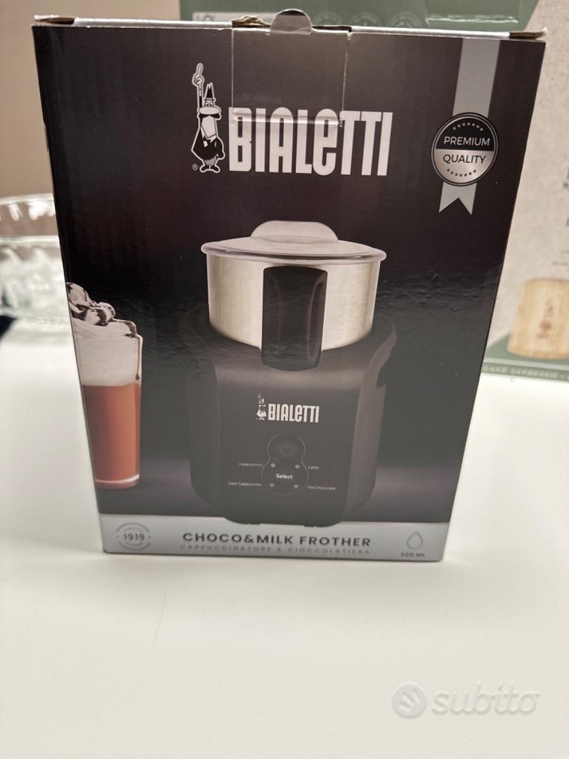 BIALETTI Cioccolatiera e Cappuccinatore Choco&Milk Frother in