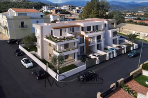 Budoni Centro - Moderno attico vista mare