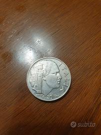 Moneta storica rara 20 Centesimi 1940