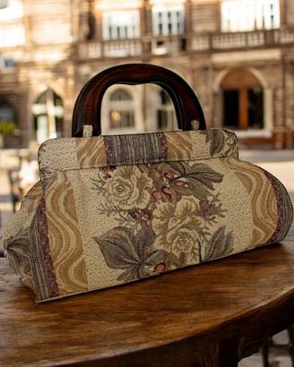 Borsa vintage anni 70 moda e design