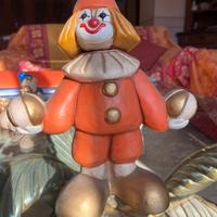 Statuina pagliaccio Thun