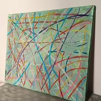 Quadro acrilico su tela 