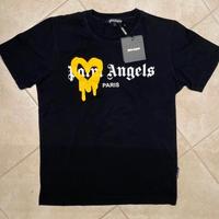 Palm Angels T-shirt nera - nuova con cartellino