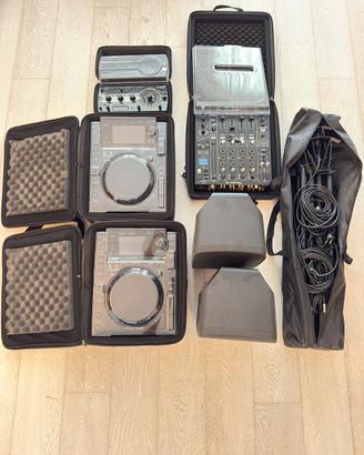 Consolle dj completa