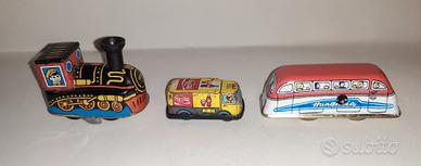 giocattoli di latta vintage 