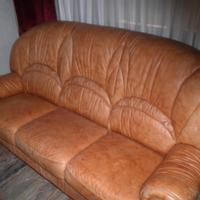 salotto in vera pelle