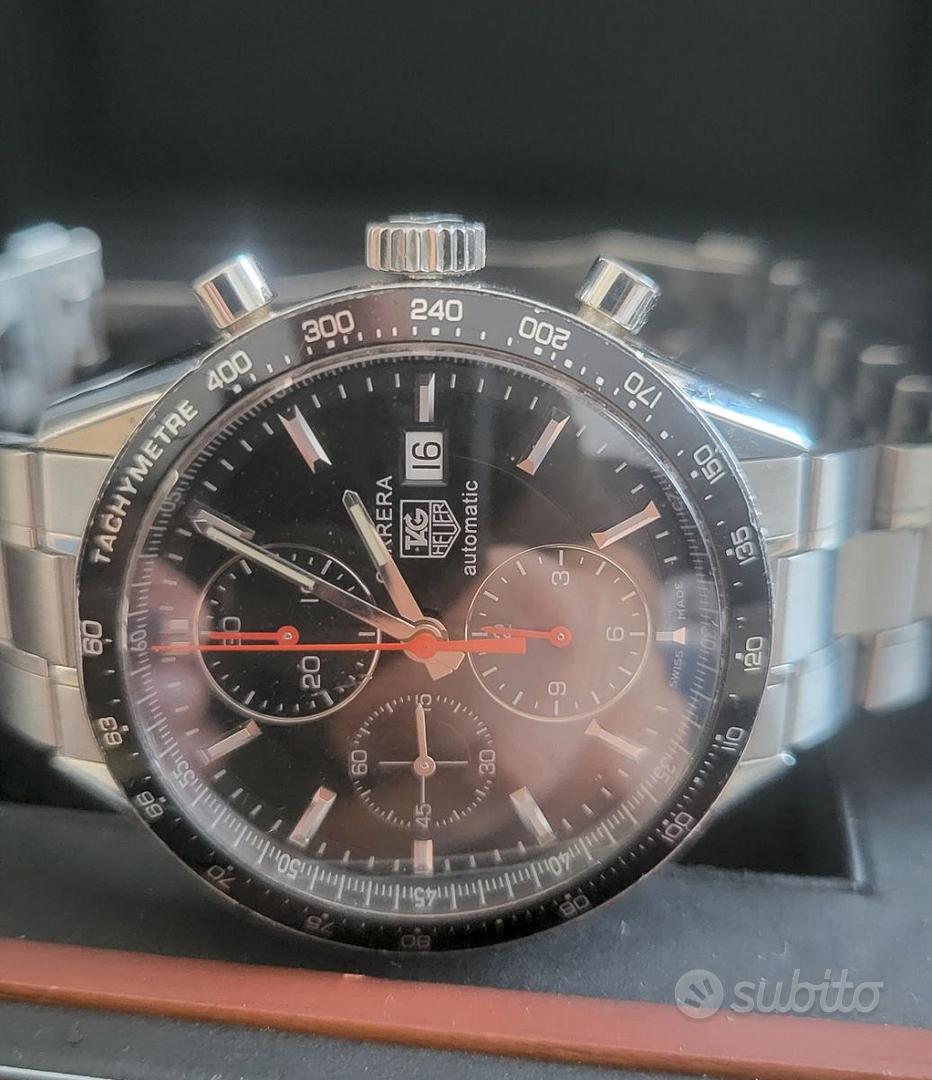 TAG HEUER Carrera Cronografo Data FULL SET Abbigliamento e