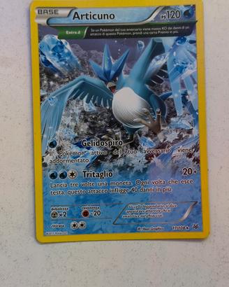 Carta Pokémon Articuno 17/108 – Holo Rara XY