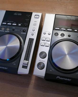 coppia di lettori cdj200 pioneer