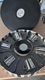 Set caffè da 6 pz. stile Mercoledì - fuori produz.