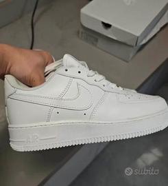 Scarpe Nike AF1 44 Bianche Uomo Nuove