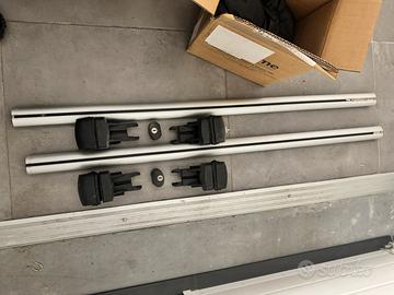 Barre portatutti universali alluminio 115cm