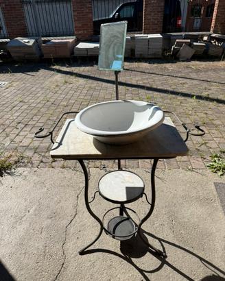Toilette ferro battuto