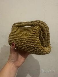 Clutch oro lurex