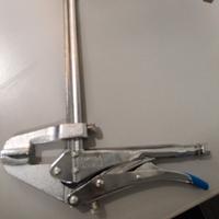 pinza a scatto con morsetto