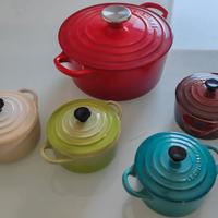 Set Le Creuset originale, mai usato pari al nuovo