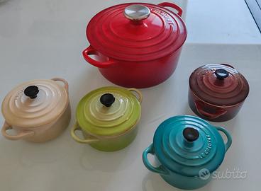 Set Le Creuset originale, mai usato pari al nuovo