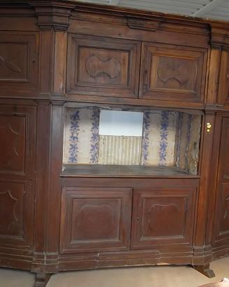 GRANDE LIBRERIA SCANTONATA PIEMONTESE