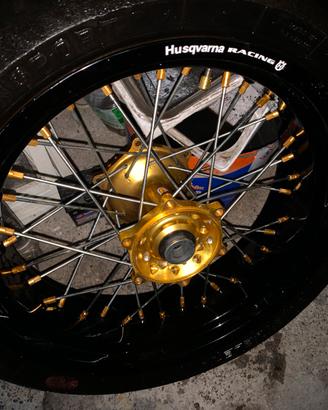 Cerchi Faba motard con mozzi Talon, husqvarna