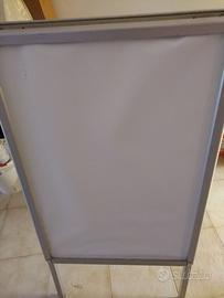 Cavalletto Espositore Pubblicitario bifacciale