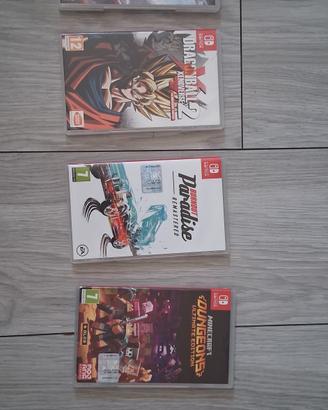 giochi per Nintendo switch come nuovj