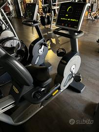 Bike recline  technogym