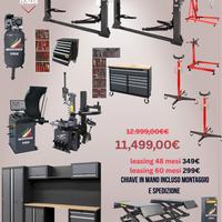 Kit Officina Gommista Sollevatore auto