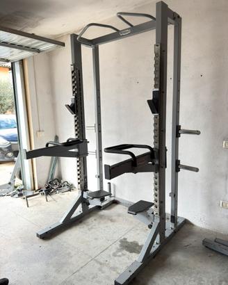 Olympic half rack tecnogym