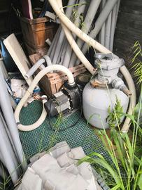 Kit materiali piscina 10×5m + telo omaggio