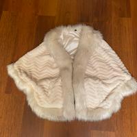 MANTELLA IN PELLICCIA ECOLOGICA