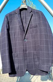 Giacca a quadri blu uomo tg.46 Primo Emporio