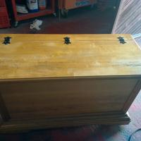  cassa panca in legno