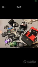 Lotto macchine fotografiche