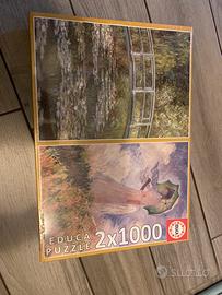 2 puzzle da 1000 Monet