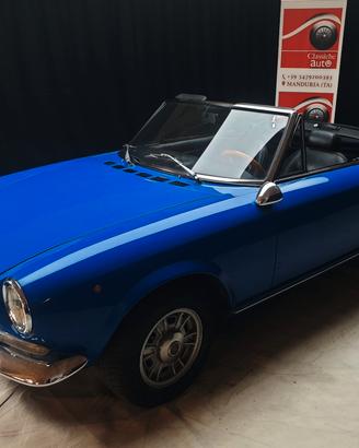 Fiat 124 Spider 1.4cc certif. ASI con C.R.S