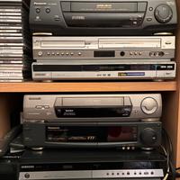 Lettori vhs, registratori, lettori dvd,  vari