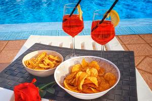 Villetta in residence con piscina e visita mare