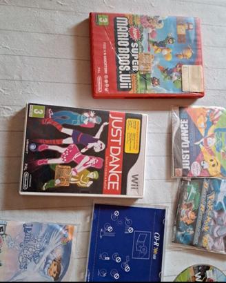 GIOCHI WII NINTENDO 12 Pezzi