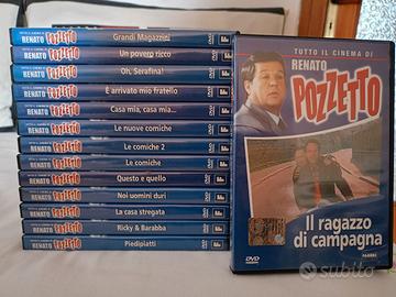 Lotto  film in dvd comici all'italiana 