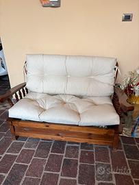 Divanetto in legno