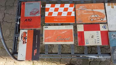 LIBRETTI MANUTENZIONE AUTO EPOCA