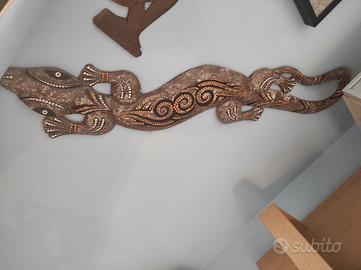 Geko in legno 