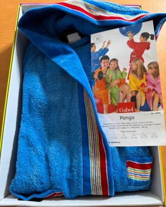 Accappatoio junior 100%cotone - tg. 6 anni