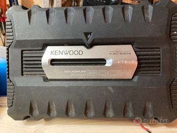 Amplificatore kenwood x auto