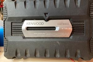Amplificatore kenwood x auto