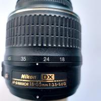 obiettivo  Nicon 18 - 55